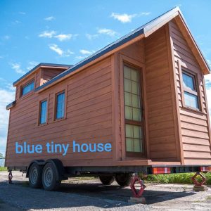 Satılık Blue tiny house