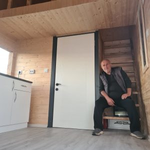 Satılık Blue tiny house